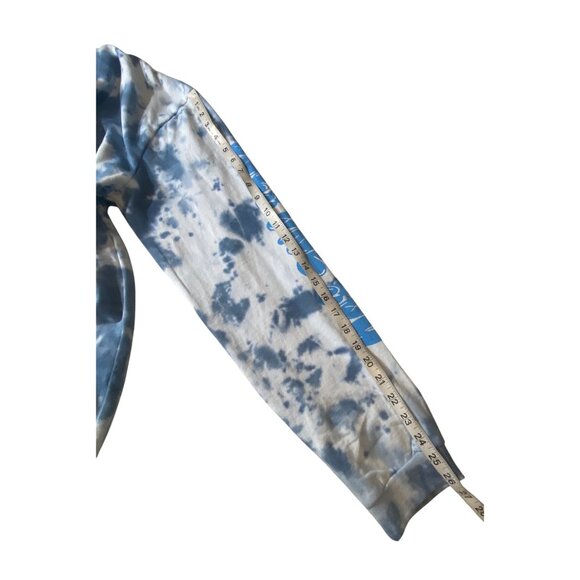 Tie-Dye "Only One You" Limited Edition Sweatshirt 2X On Fire 100% Cotton Blue & - Picture 5 of 9